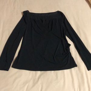 Ann Taylor draped shirt